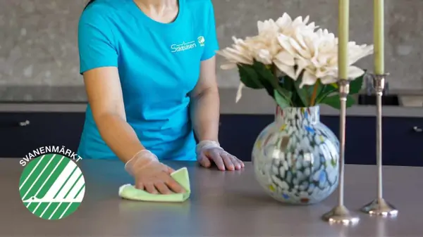 Svanenmärkt städning